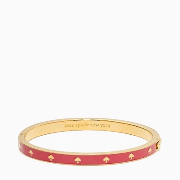 Kate spade spot the spade enamel hinged bangle - Picture 2 of 7
